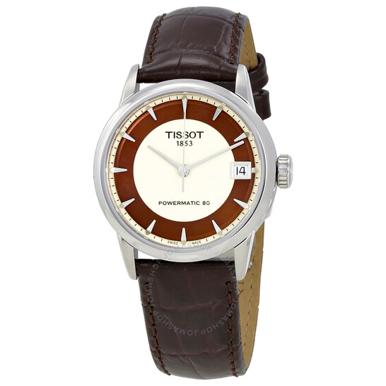 Đồng hồ nữ TISSOT Luxury Powermatic 80 Ivory Dial T086.207.16.261.00