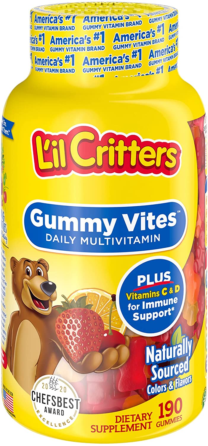 L'il Critters Gummy Vites Complete Kids Gummy Vitamins, 190 viên
