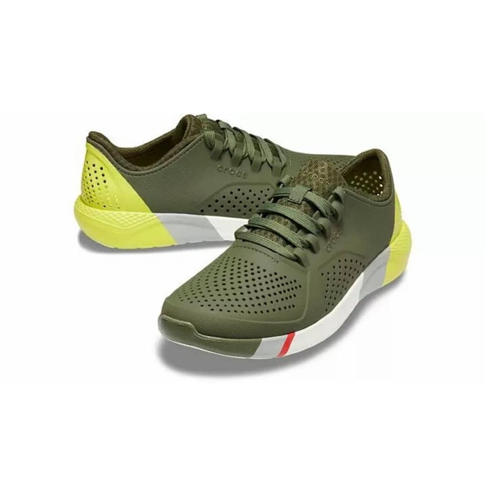 Crocs Men's LiteRide Colorblock Pacer Sneaker - Order hàng xách tay Mỹ uy  tín