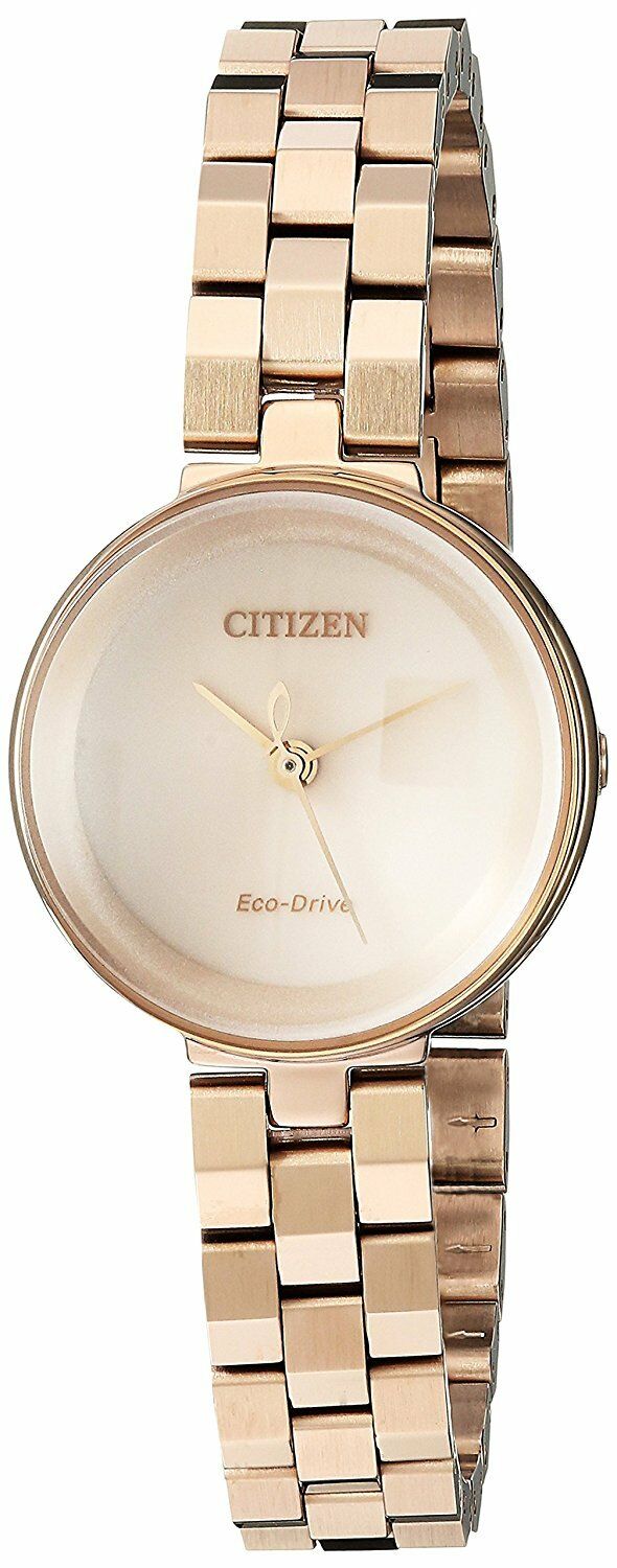 Đồng hồ Nữ Citizen Eco-Drive Women's Ambiluna Rose Gold Tone 25mm Wrist Watch EW5503-83X