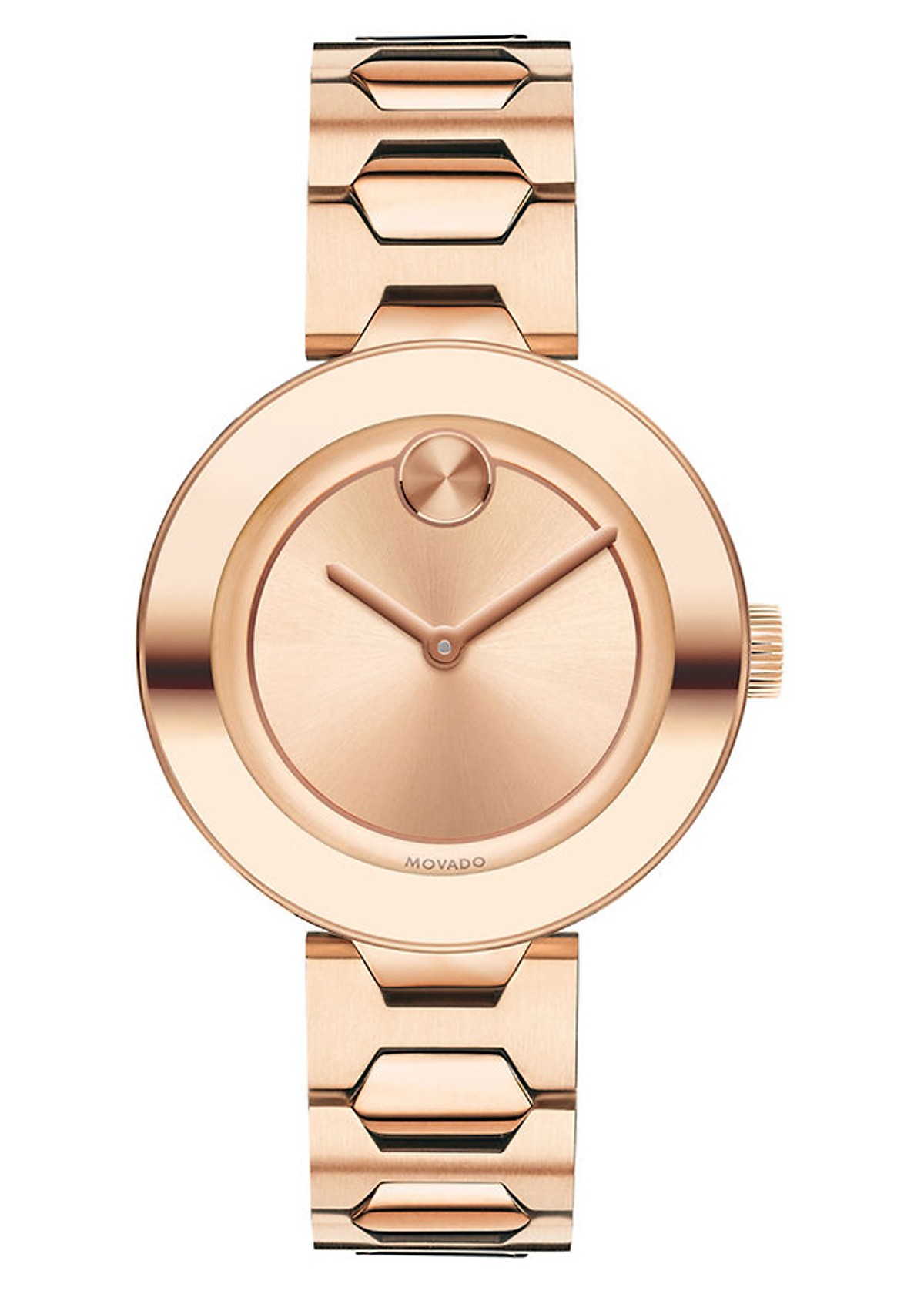 Đồng hồ Nữ Movado Bold Rose Dial Unisex Watch 3600387