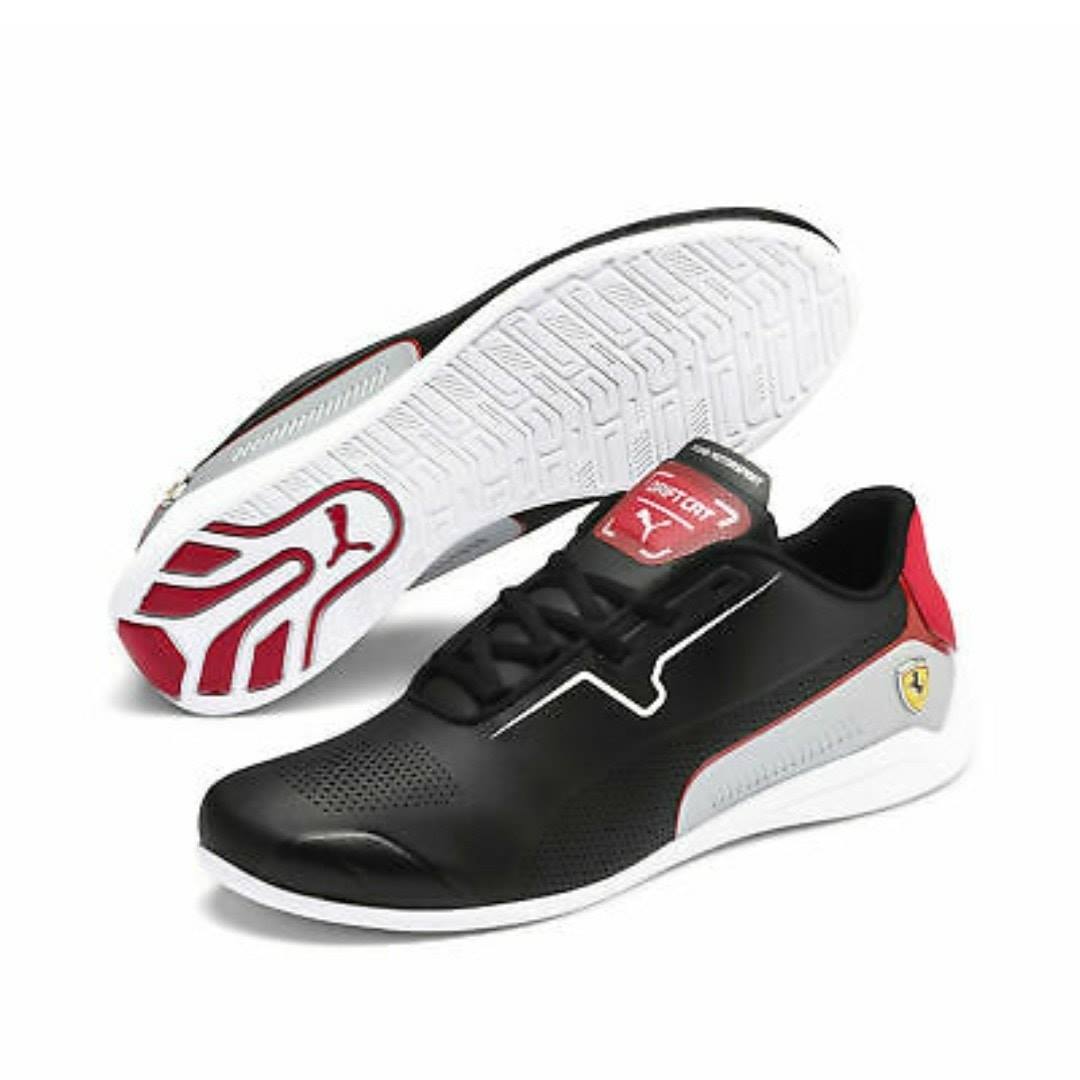 Amazon.com | PUMA Mens Ferrari Ridge Cat Motorsport Sneakers Shoes Casual -  White - Size 12 M | Shoes