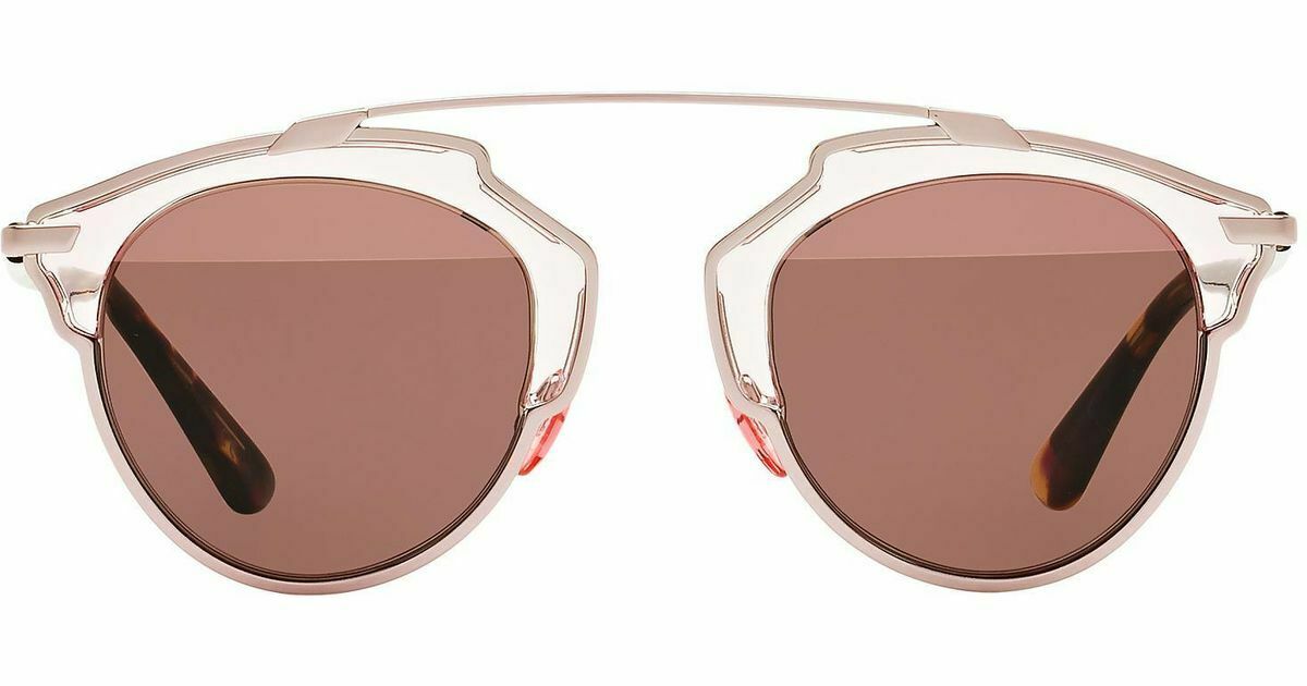 Dior PinkBlue Dior So Real Round Sunglasses Dior  TLC