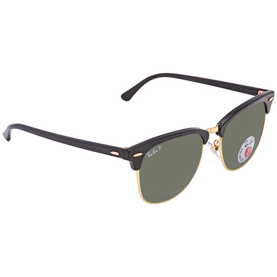 Kính Ray Ban Clubmaster Classic Polarized Green Classic Round Unisex Sunglasses RB3016F 901/58 55