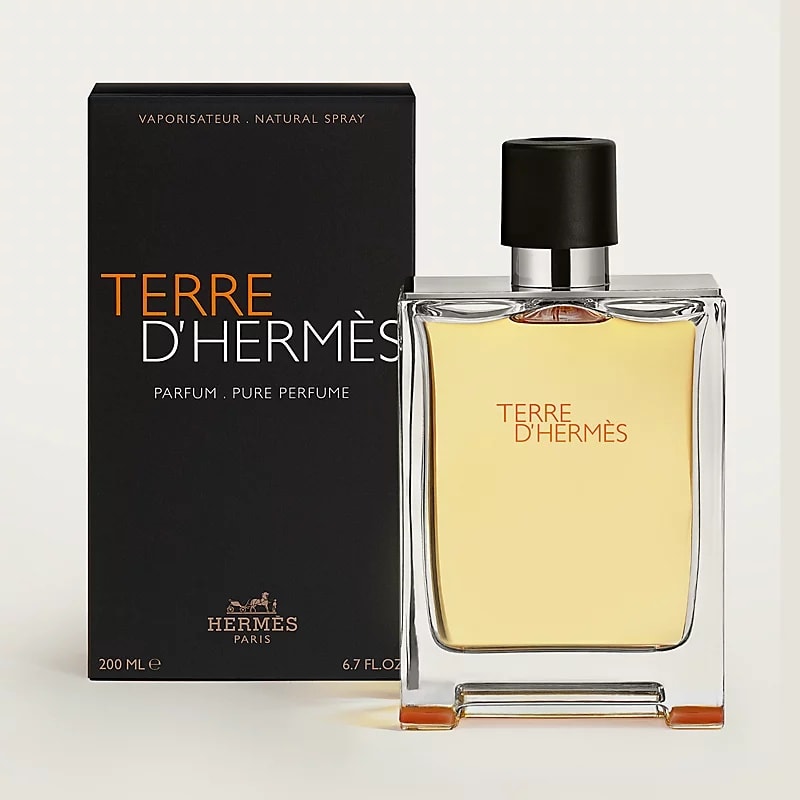 Nước hoa nam Terre Dhermes / Hermes Pure Perfume Spray 6.7 oz (200 ml)