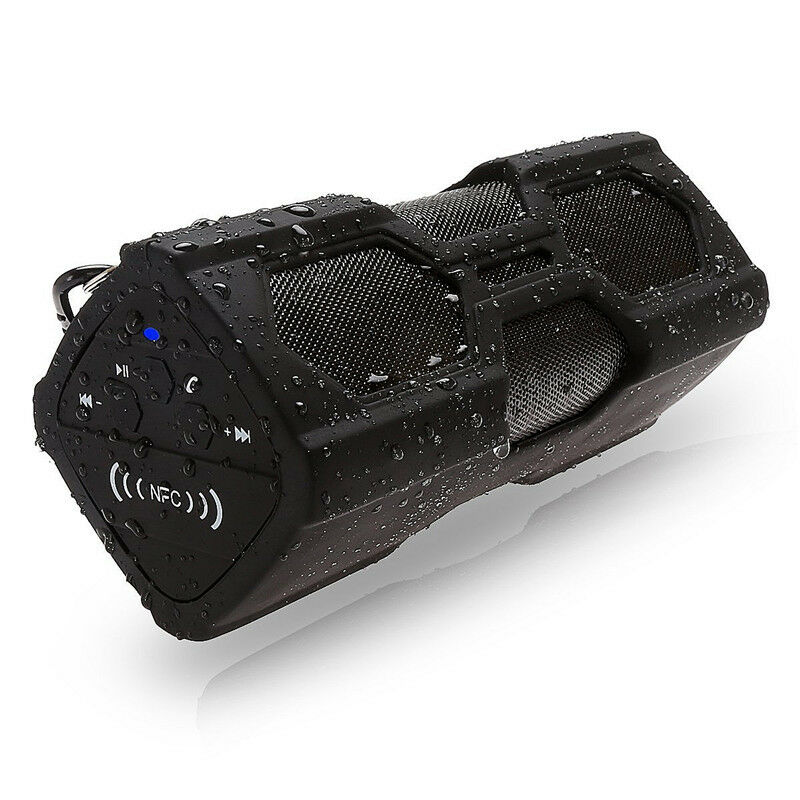 Portable Wireless Speaker Waterproof Power Bank Ultra Bass Subwoofer USA