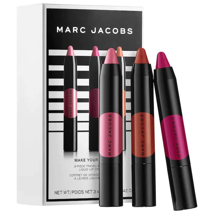 Set son MARC JACOBS Make Your Le Marc 3 Piece Mini Liquid Lip Crayon