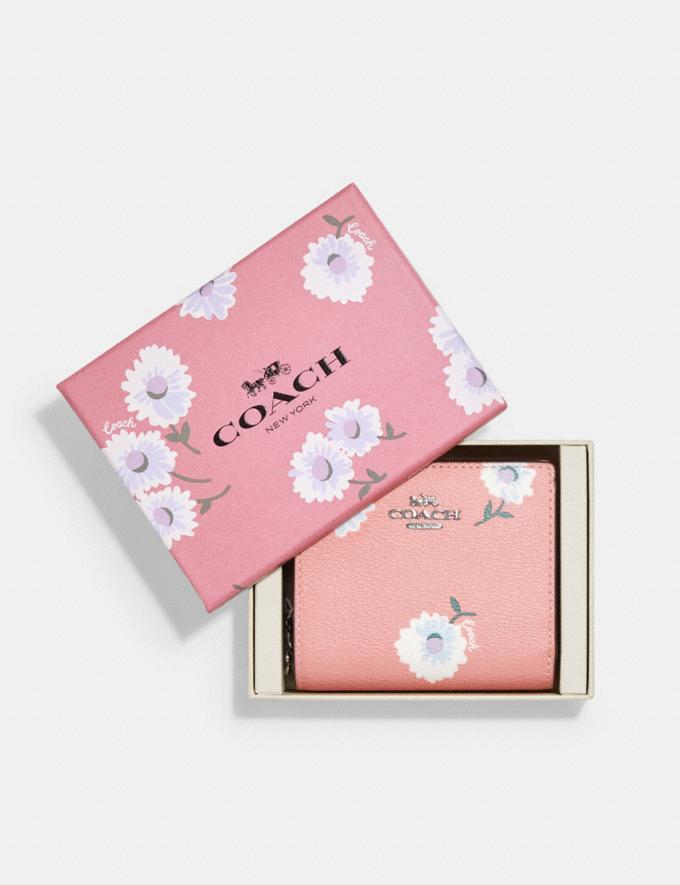 Ví Coach Boxed Snap Wallet With Daisy Print
